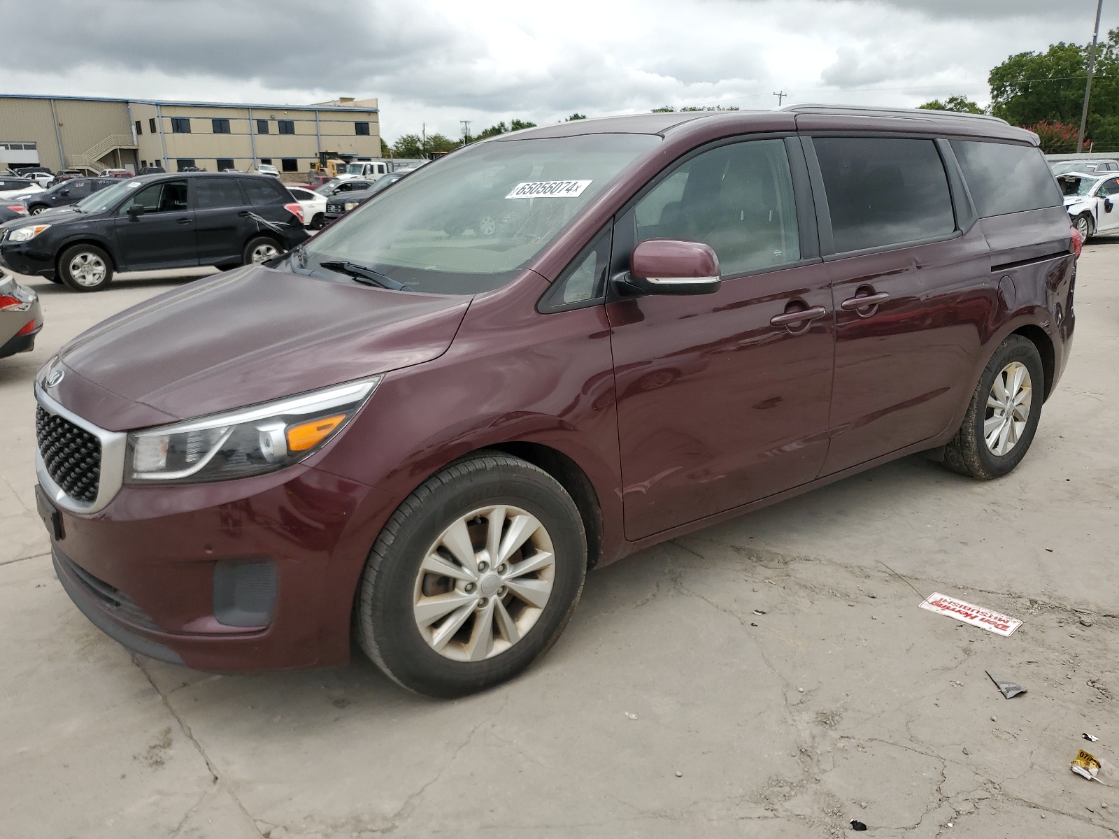 2017 Kia Sedona Lx vin: KNDMB5C18H6316302