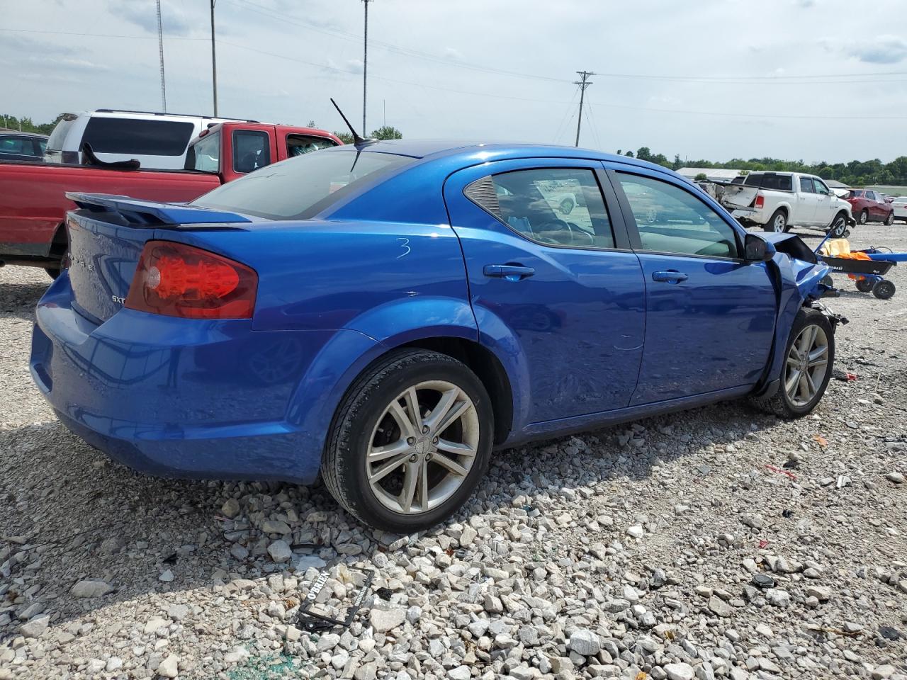 2012 Dodge Avenger Sxt VIN: 1C3CDZCB3CN215368 Lot: 63863294