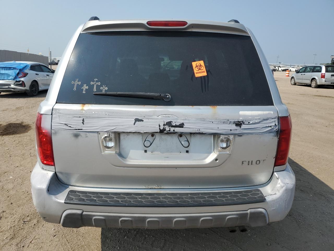 2004 Honda Pilot Exl VIN: 2HKYF18574H586695 Lot: 64854184