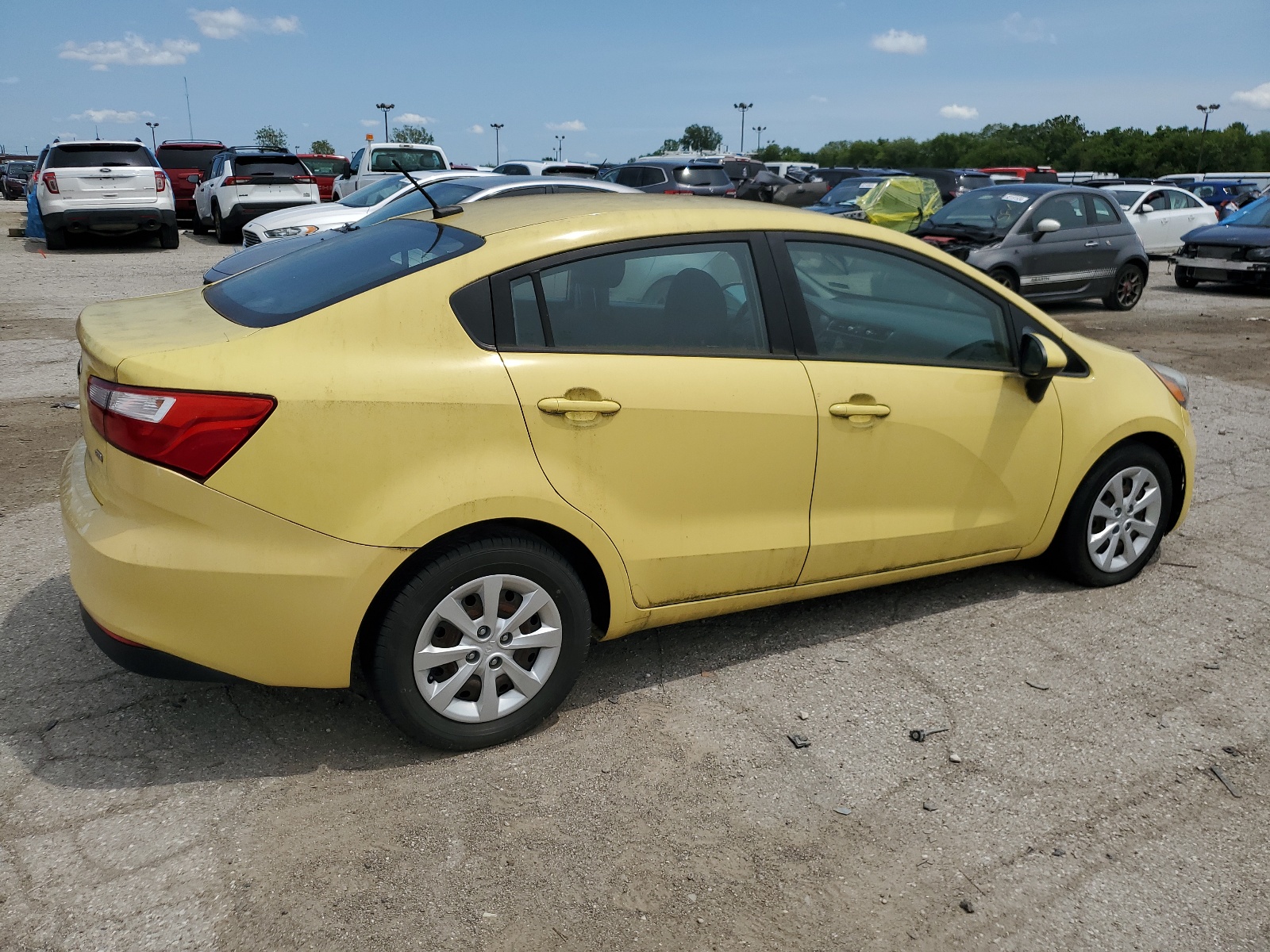2016 Kia Rio Lx vin: KNADM4A31G6572186