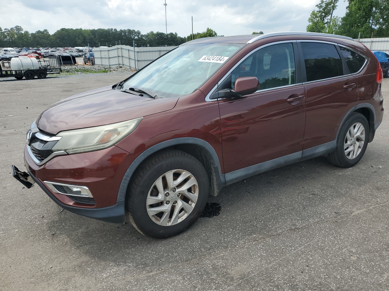 2016 Honda Cr-V Exl vin: 2HKRM3H72GH502486