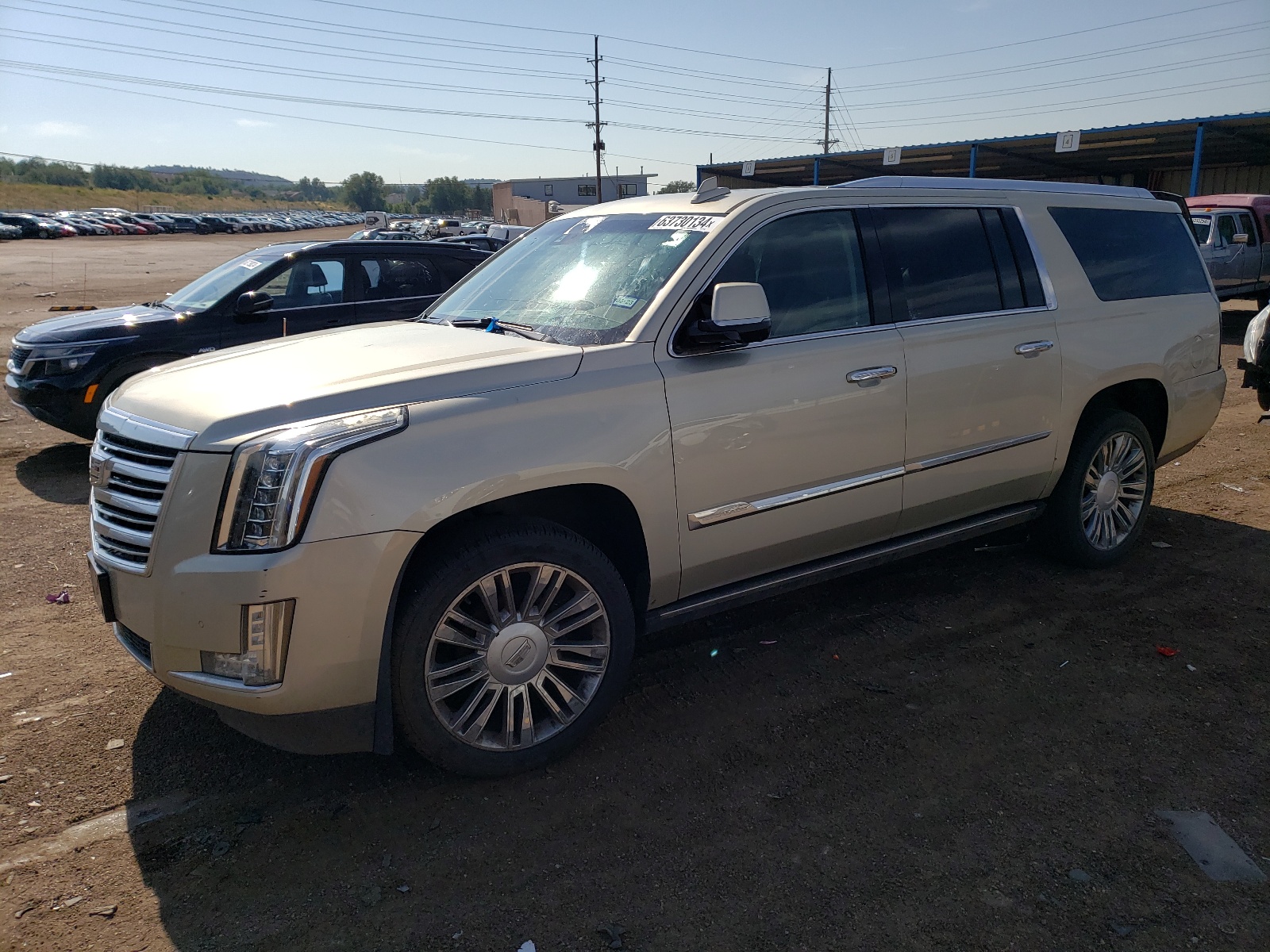 2015 Cadillac Escalade Esv Platinum vin: 1GYS4UKJ8FR610432