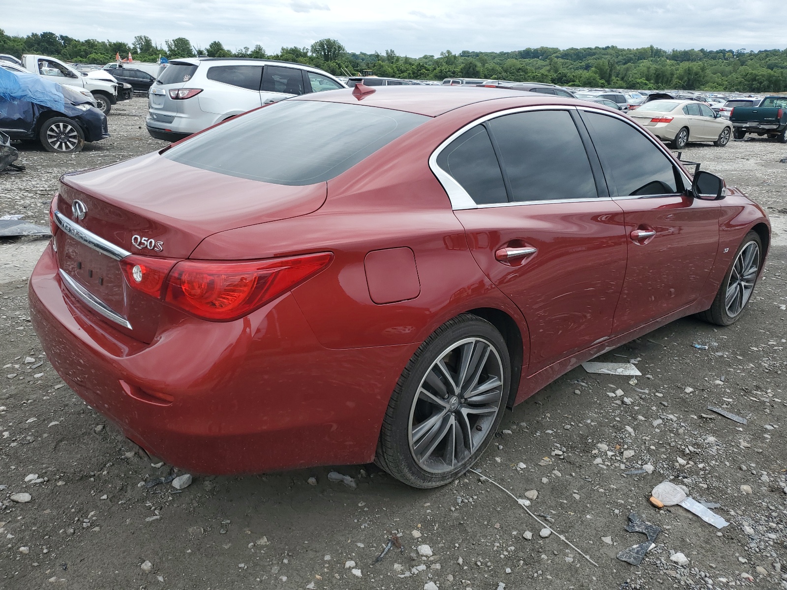 1N1BV7AR4FM414919 2015 Infiniti Q50