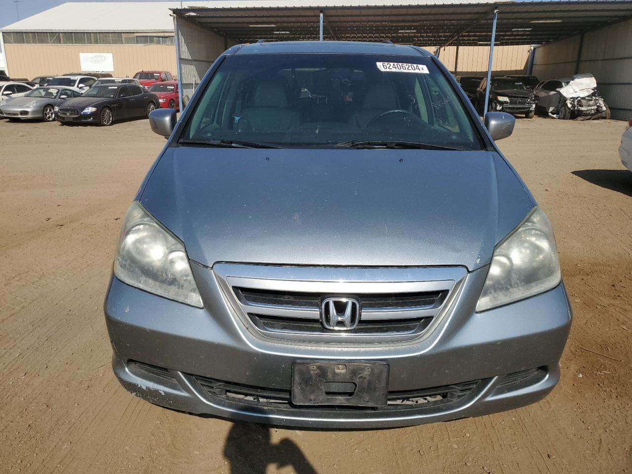 2007 Honda Odyssey Exl VIN: 5FNRL38607B118408 Lot: 62406204