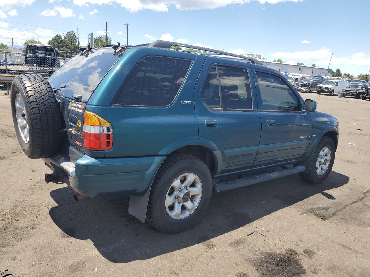 1999 Isuzu Rodeo S VIN: 4S2CM58W5X4313060 Lot: 61656114