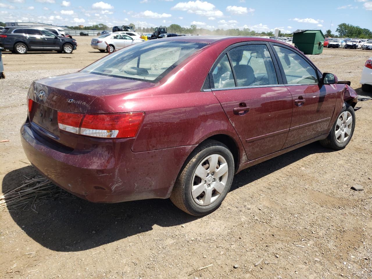 2007 Hyundai Sonata Gls VIN: 5NPET46C87H240626 Lot: 61838914