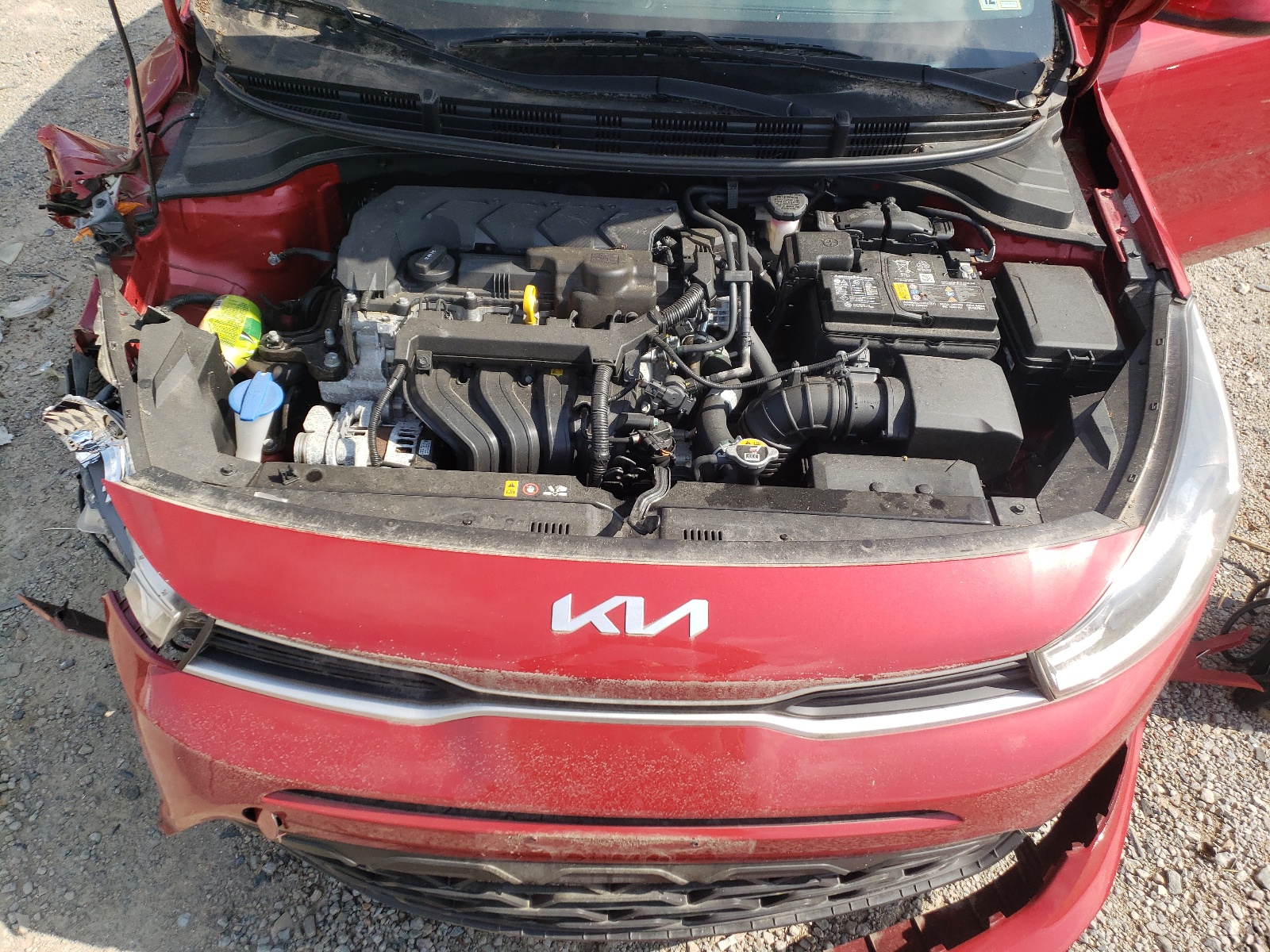 3KPA24AD3NE439490 2022 Kia Rio Lx