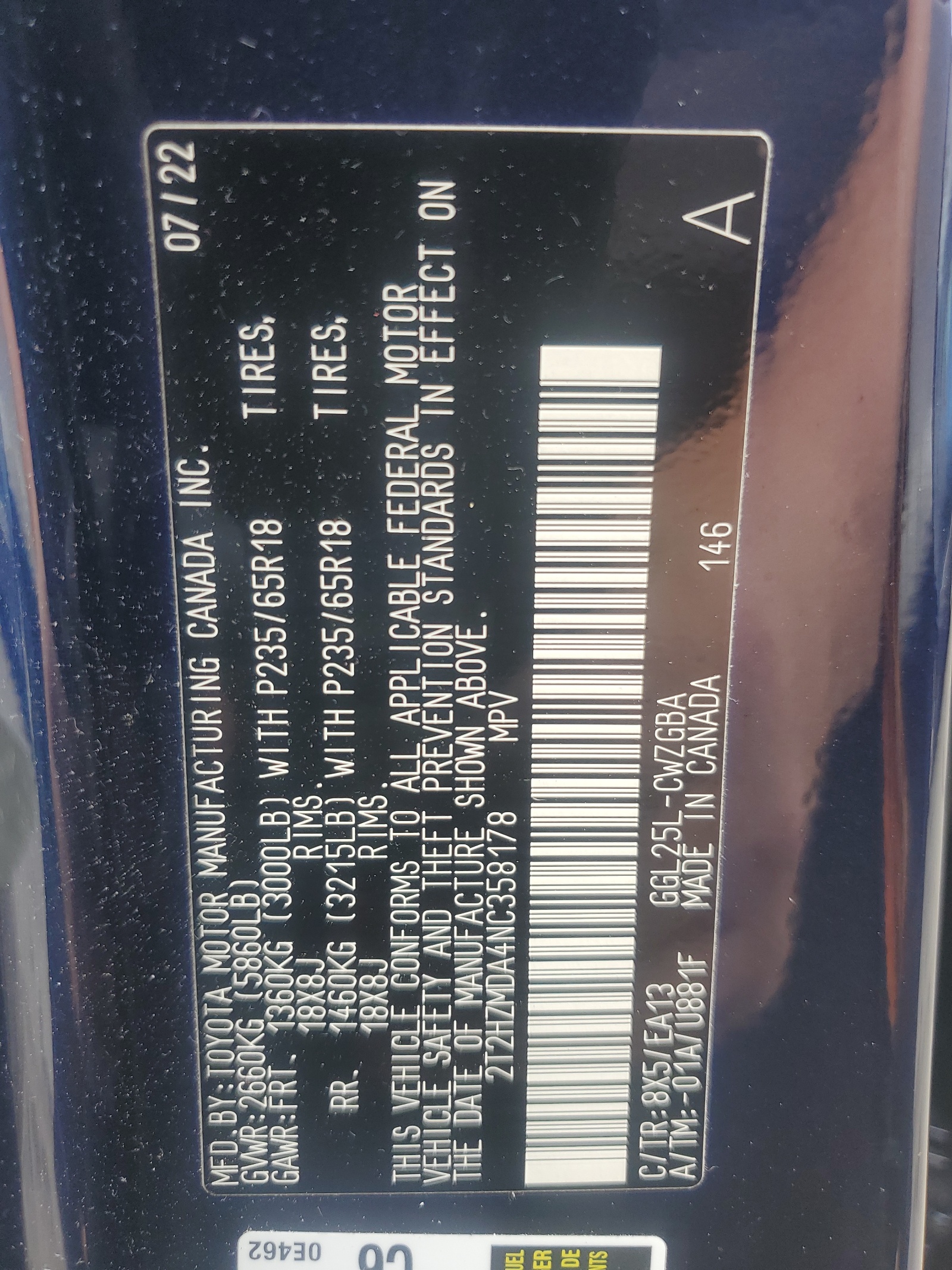 2T2HZMDA4NC358178 2022 Lexus Rx 350