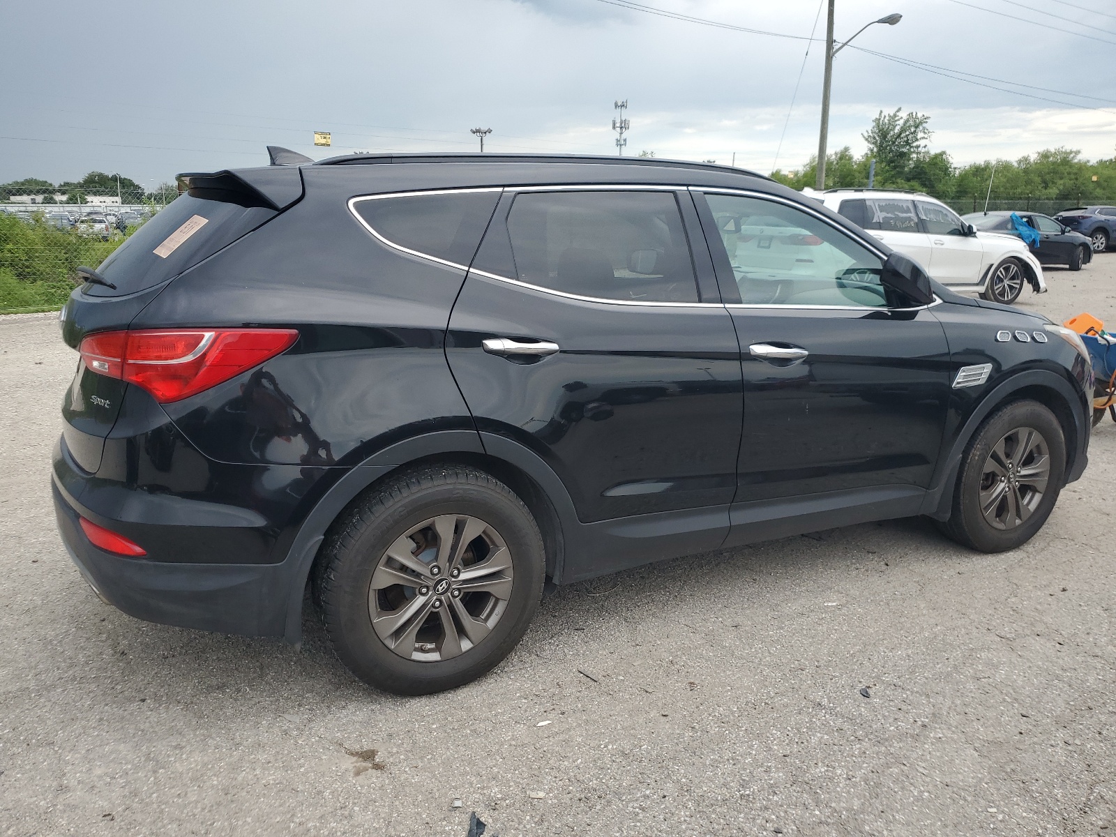 2013 Hyundai Santa Fe Sport vin: 5XYZU3LB1DG054207