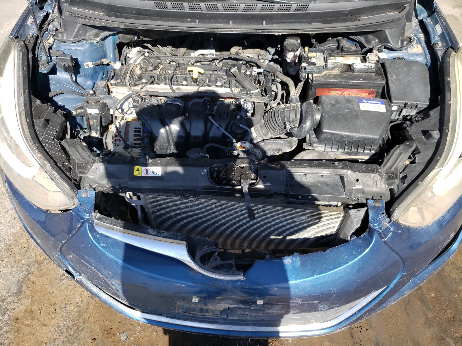 KMHDH4AE6GU598895 2016 Hyundai Elantra Se