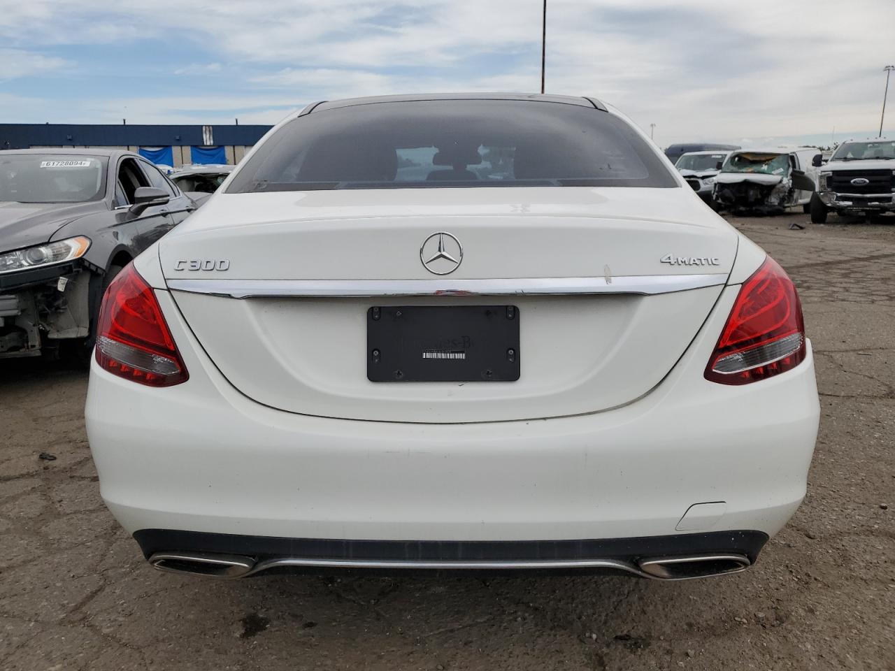 2017 Mercedes-Benz C 300 4Matic VIN: 55SWF4KB9HU190858 Lot: 62051354