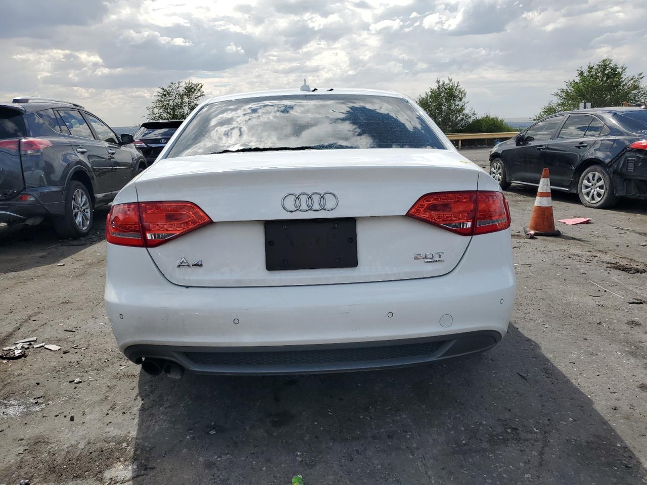 2012 Audi A4 Premium Plus VIN: WAUFFAFL3CN000739 Lot: 65157974