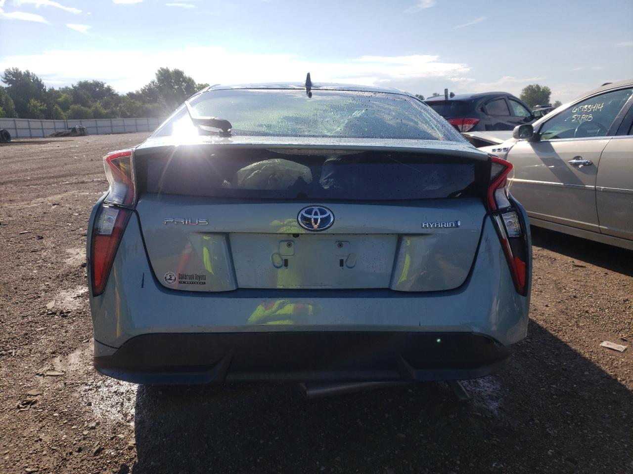 VIN JTDKARFU4G3007403 2016 TOYOTA PRIUS no.6