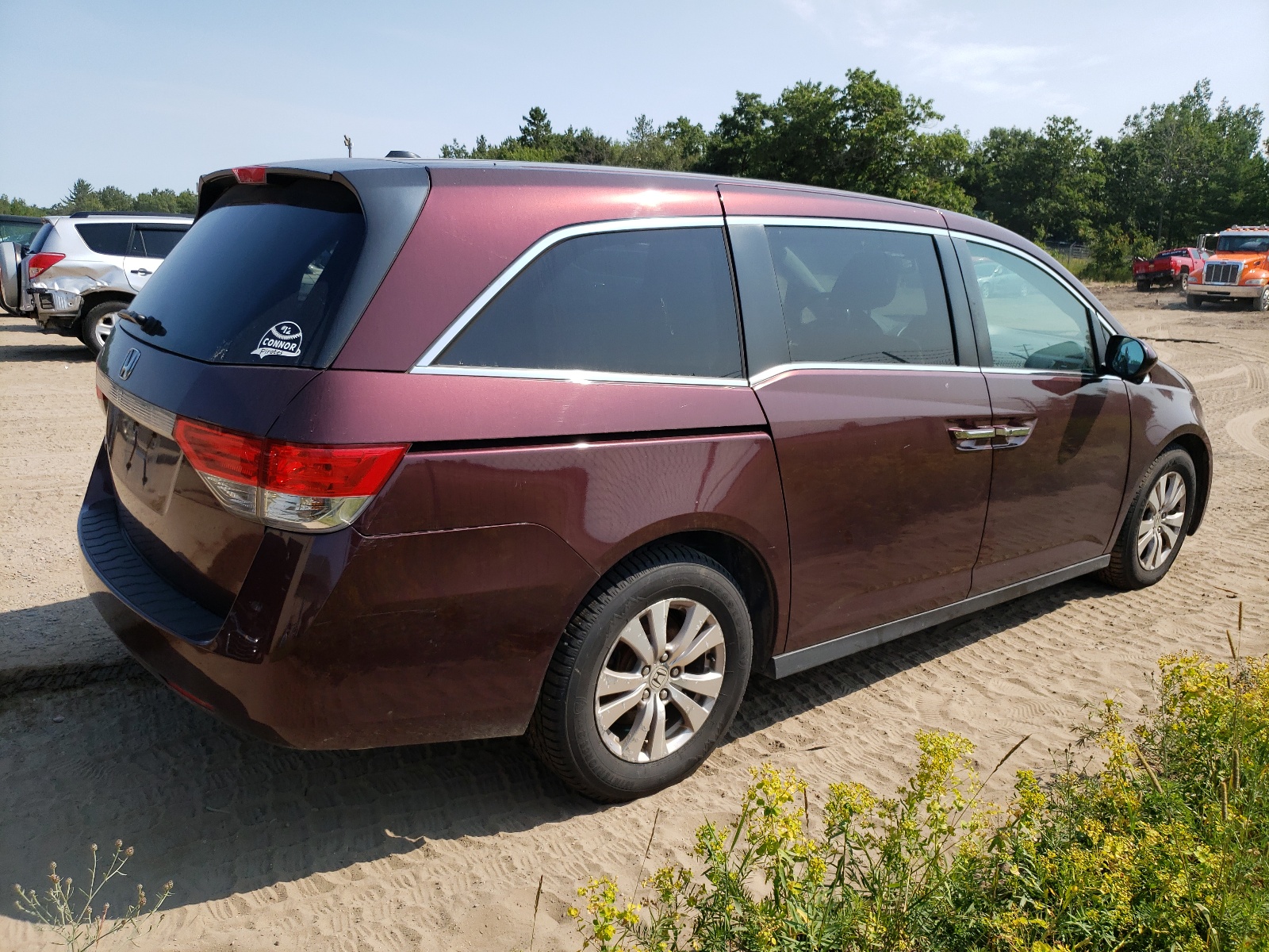 2014 Honda Odyssey Exl vin: 5FNRL5H69EB128685