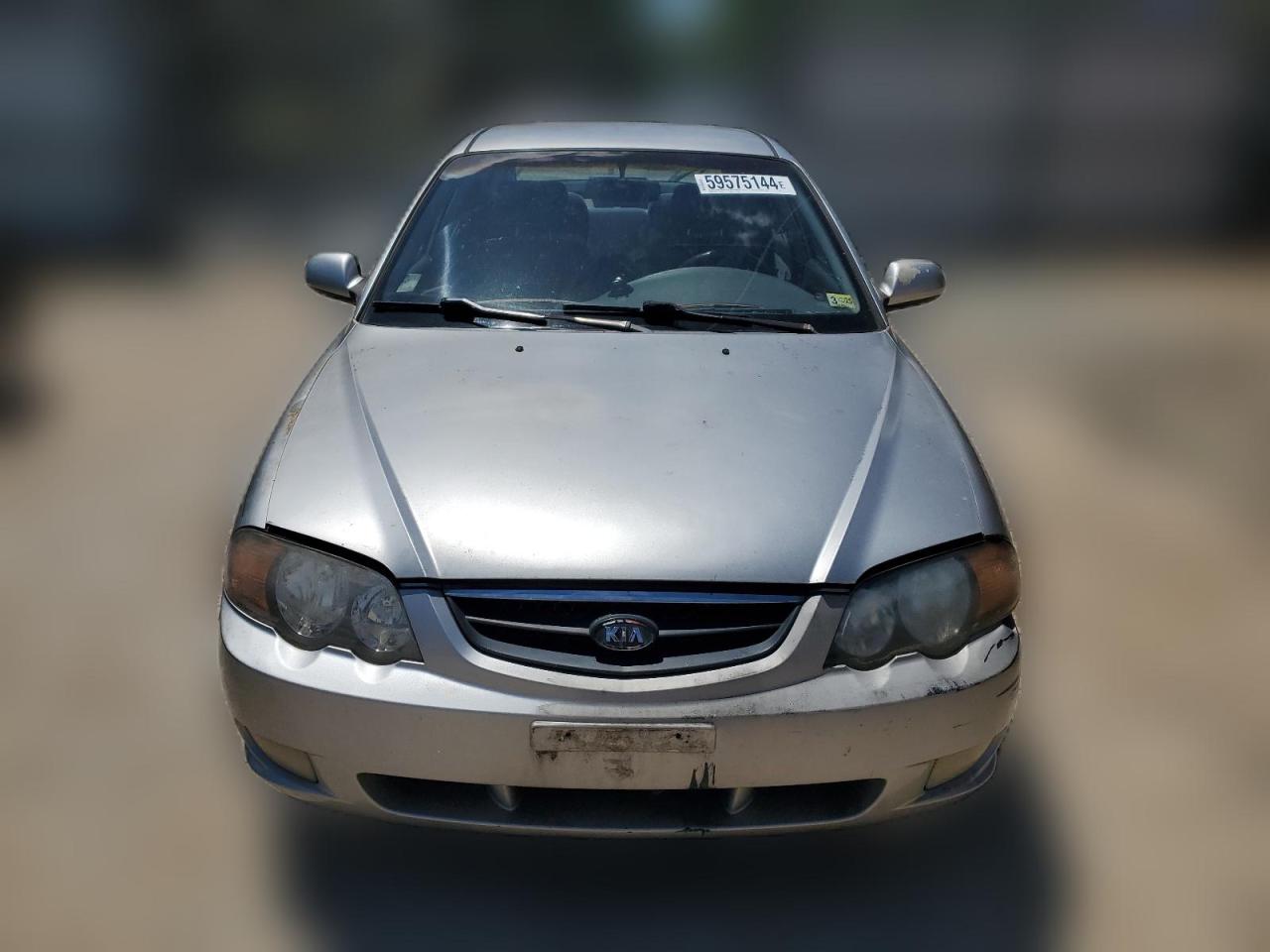 2003 Kia Spectra Gs VIN: KNAFB161035116118 Lot: 59575144