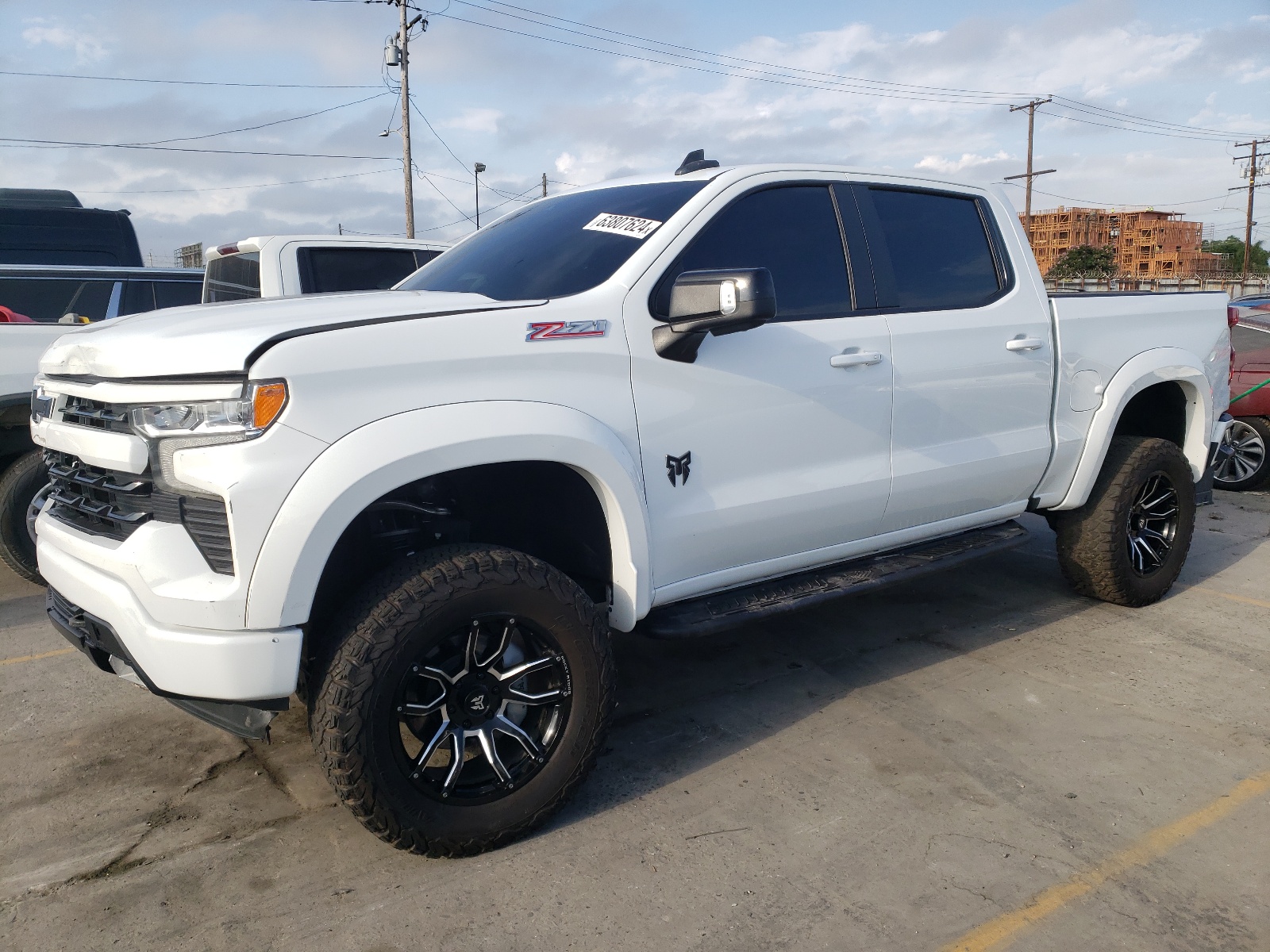 2023 Chevrolet Silverado K1500 Rst vin: 1GCUDEED7PZ266023