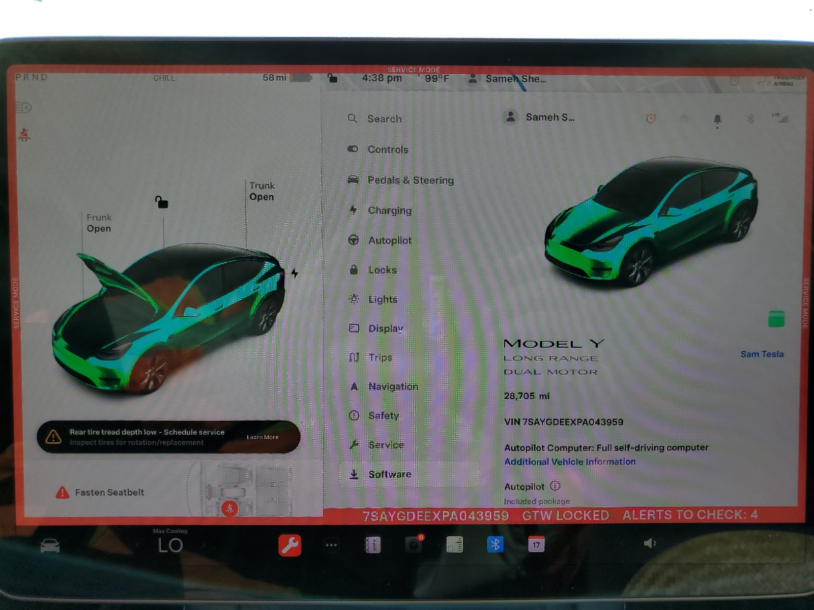 7SAYGDEEXPA043959 2023 Tesla Model Y