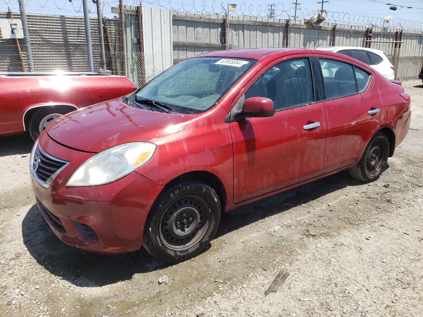 2014 Nissan Versa S vin: 3N1CN7AP3EK444625