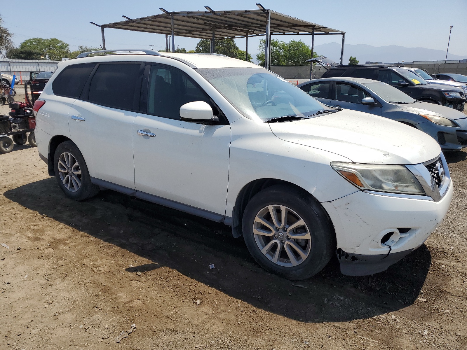 2014 Nissan Pathfinder S vin: 5N1AR2MN3EC709275