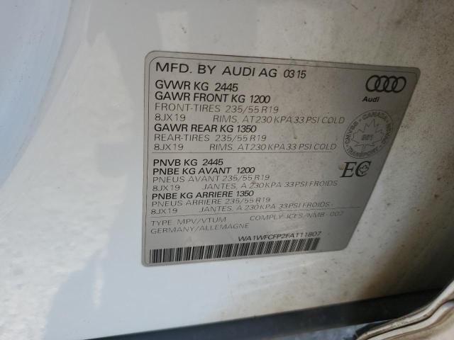 2015 AUDI Q5 PRESTIGE
