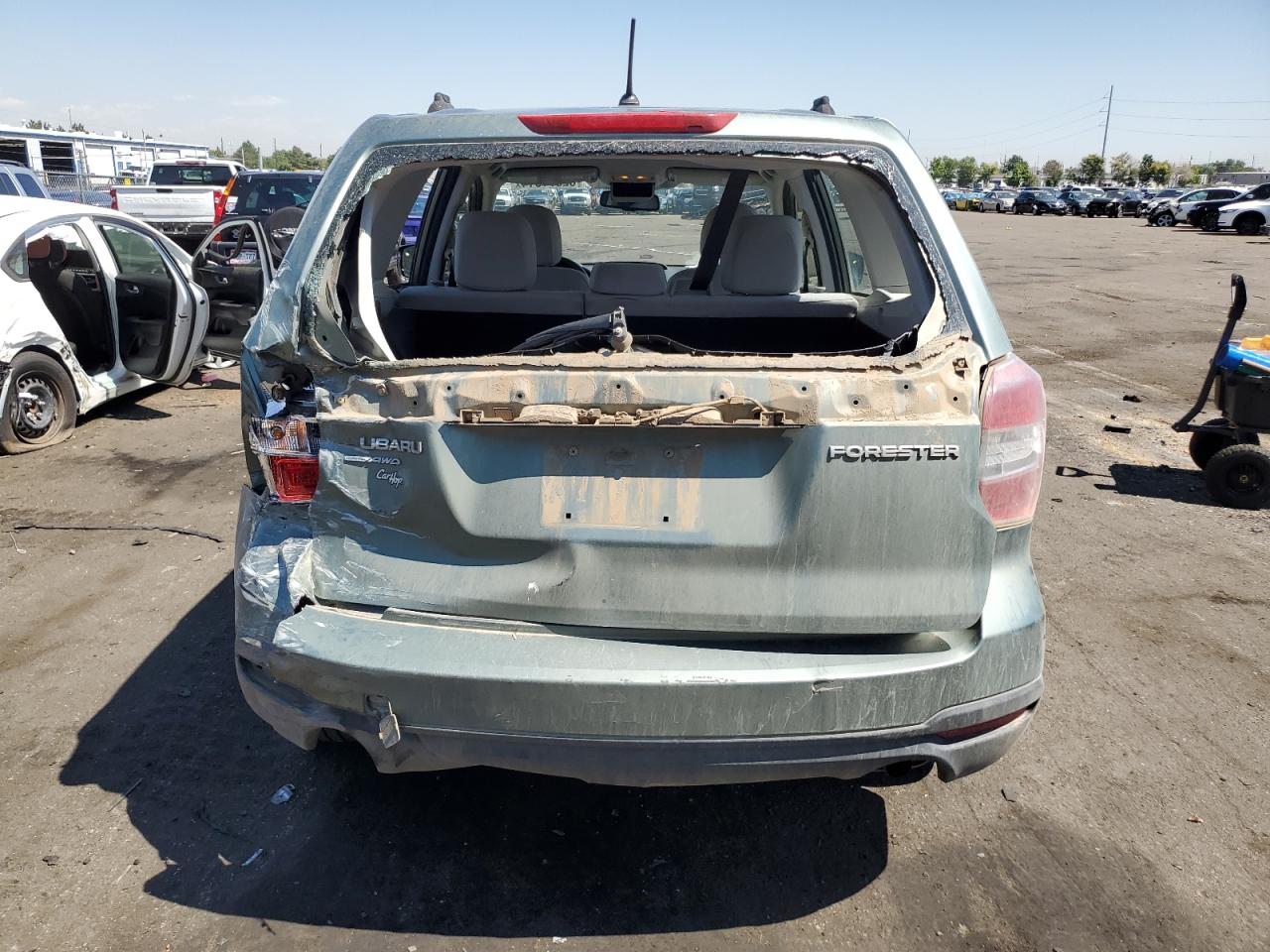 2014 Subaru Forester 2.5I VIN: JF2SJAAC6EH486389 Lot: 62871614