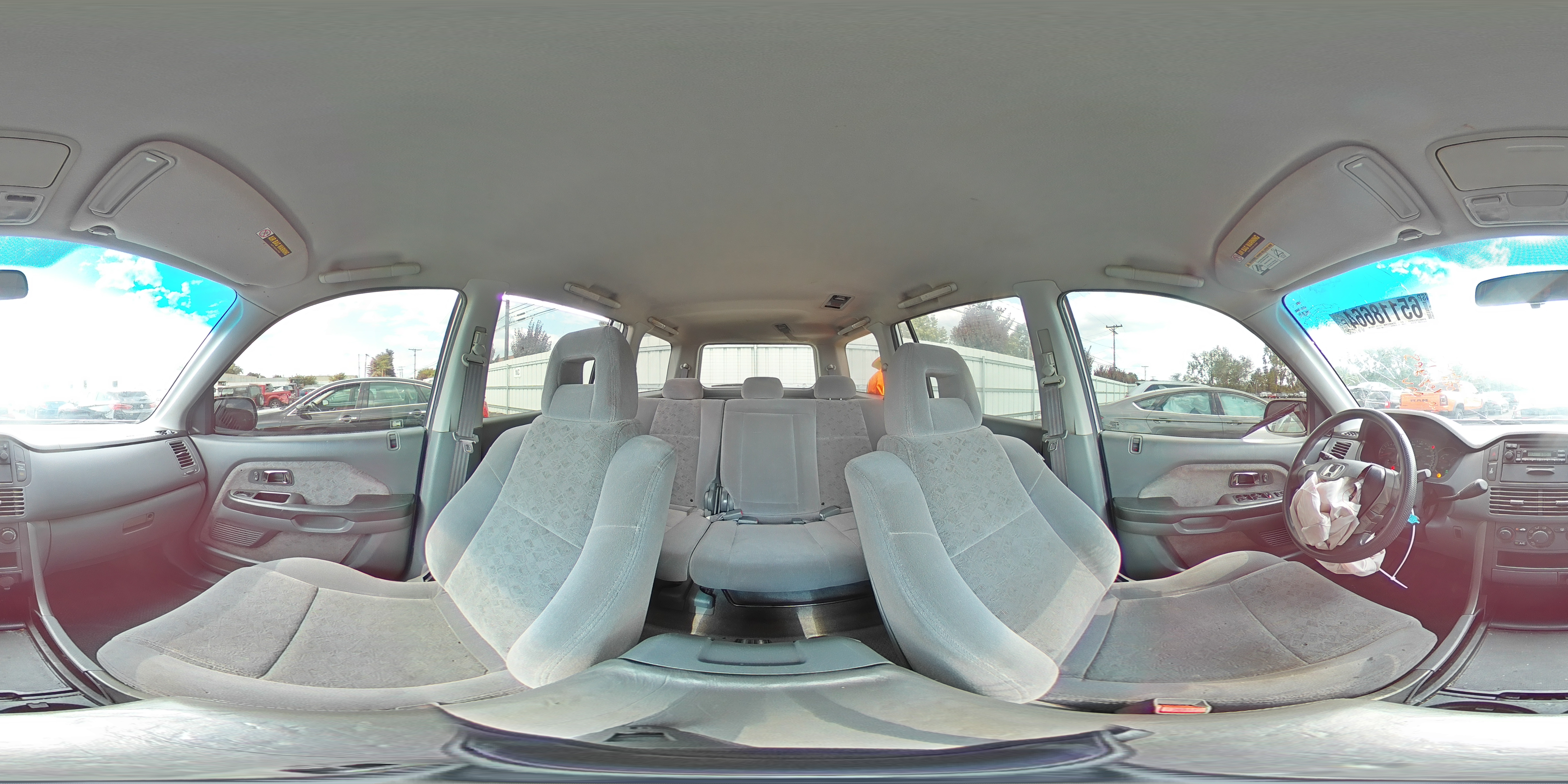 2005 Honda Pilot Lx VIN: 2HKYF18155H555962 Lot: 65118664