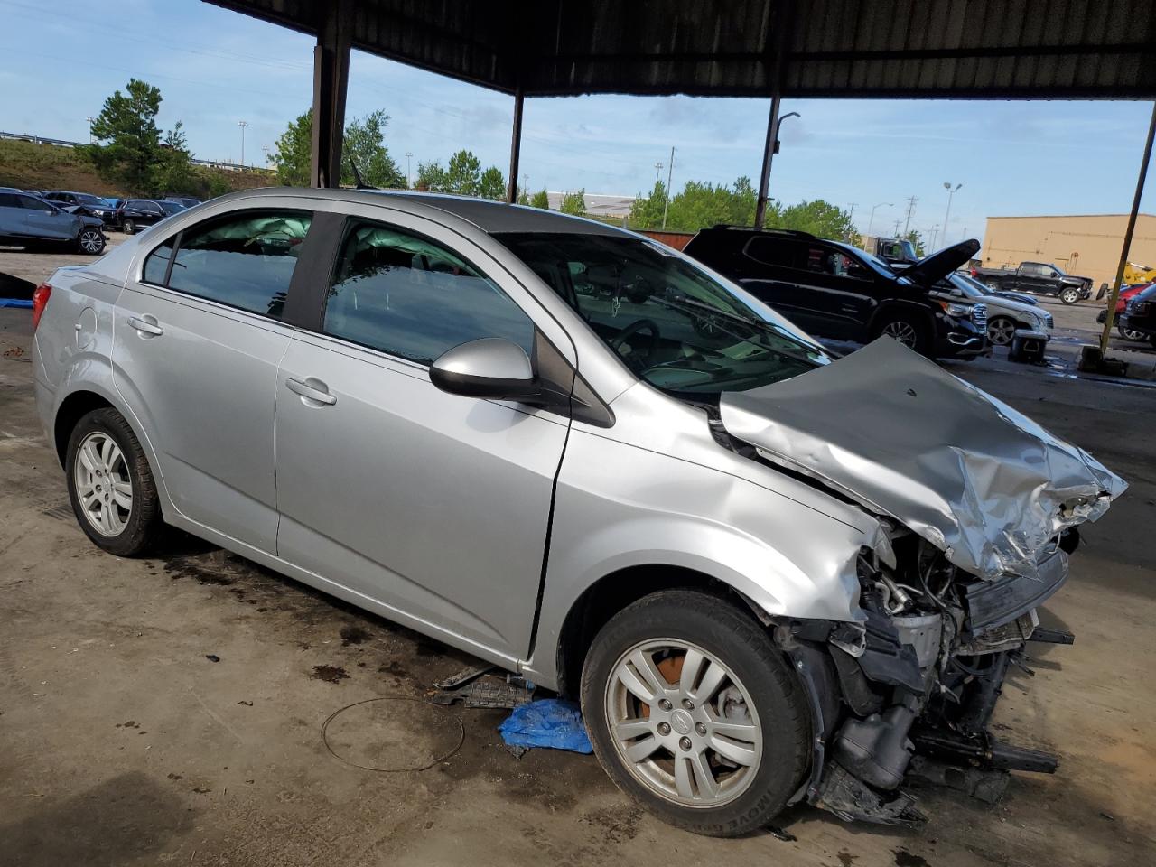 VIN 1G1JC5SH8E4207594 2014 CHEVROLET SONIC no.4