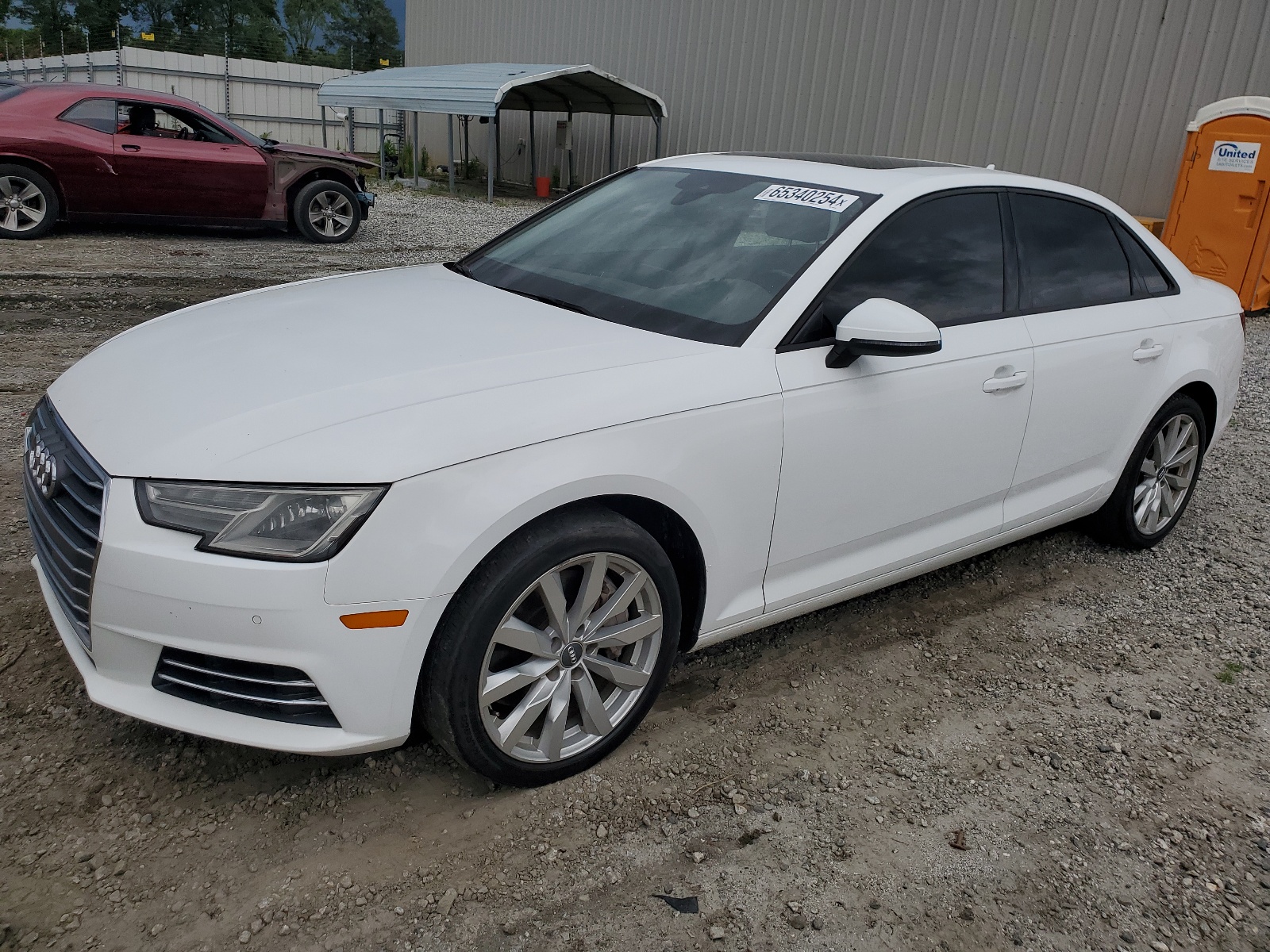 2017 Audi A4 Premium vin: WAUANAF47HN006718