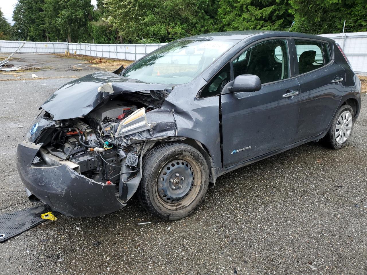 2013 Nissan Leaf S VIN: 1N4AZ0CP2DC405225 Lot: 65174254