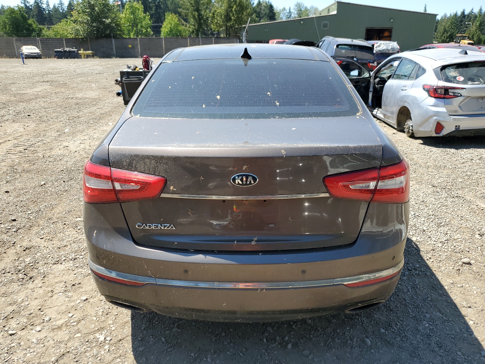 2014 Kia Cadenza Premium vin: KNALN4D72E5124498