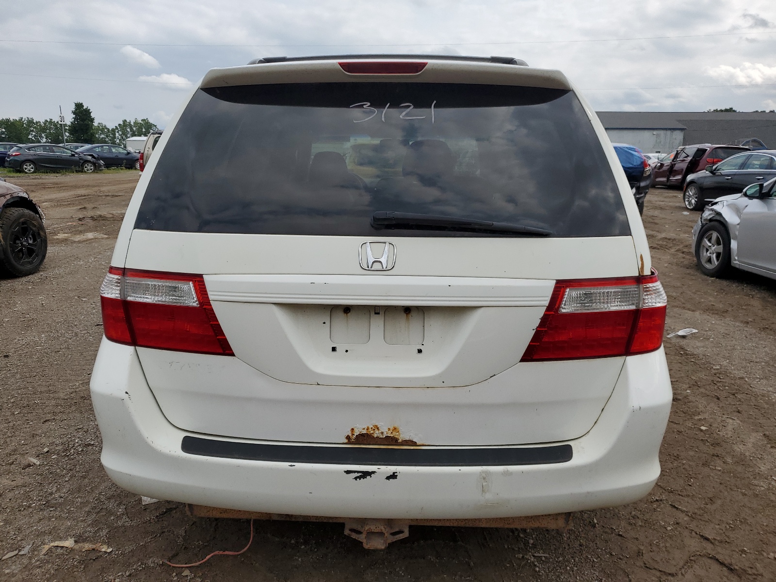 5FNRL38637B450438 2007 Honda Odyssey Exl