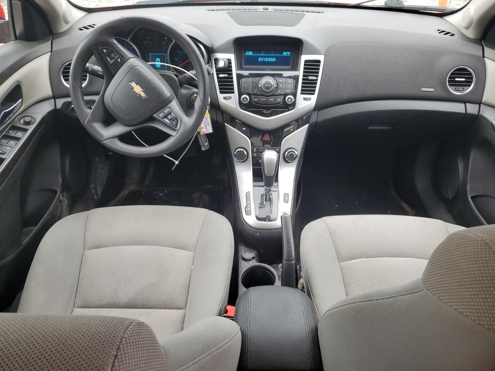 1G1PE5SB7G7192989 2016 Chevrolet Cruze Limited Lt