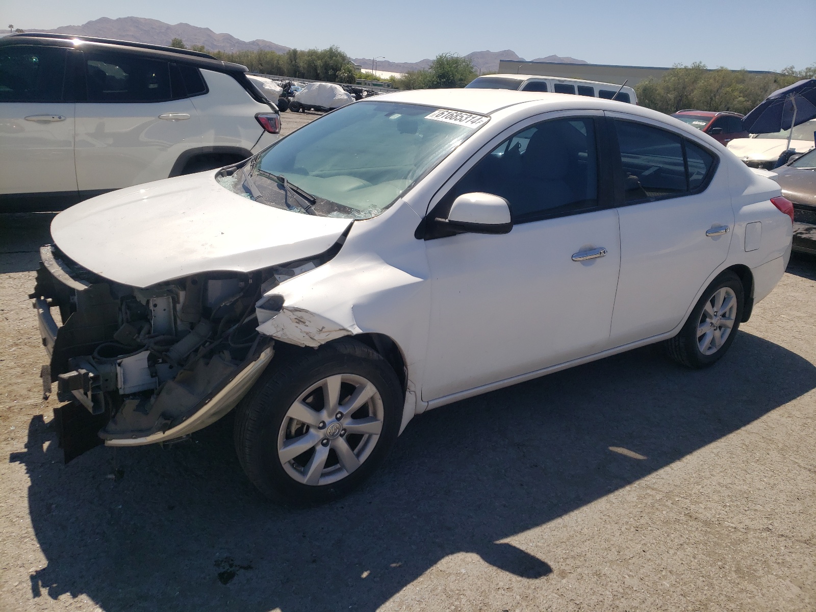 2013 Nissan Versa S vin: 3N1CN7AP0DL871818