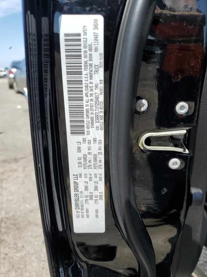 2015 Ram 1500 Slt VIN: 3C6RR7LT1FG554817 Lot: 63063964