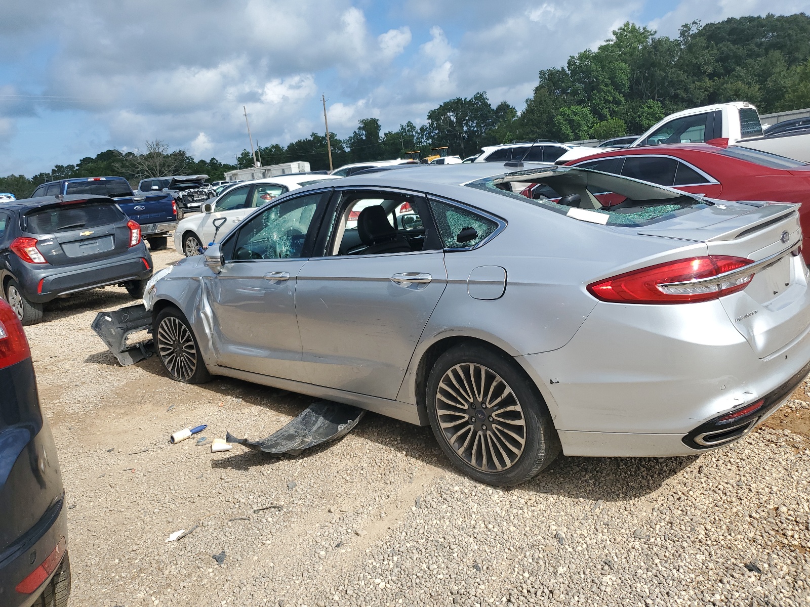 2018 Ford Fusion Titanium/Platinum vin: 3FA6P0D95JR155357