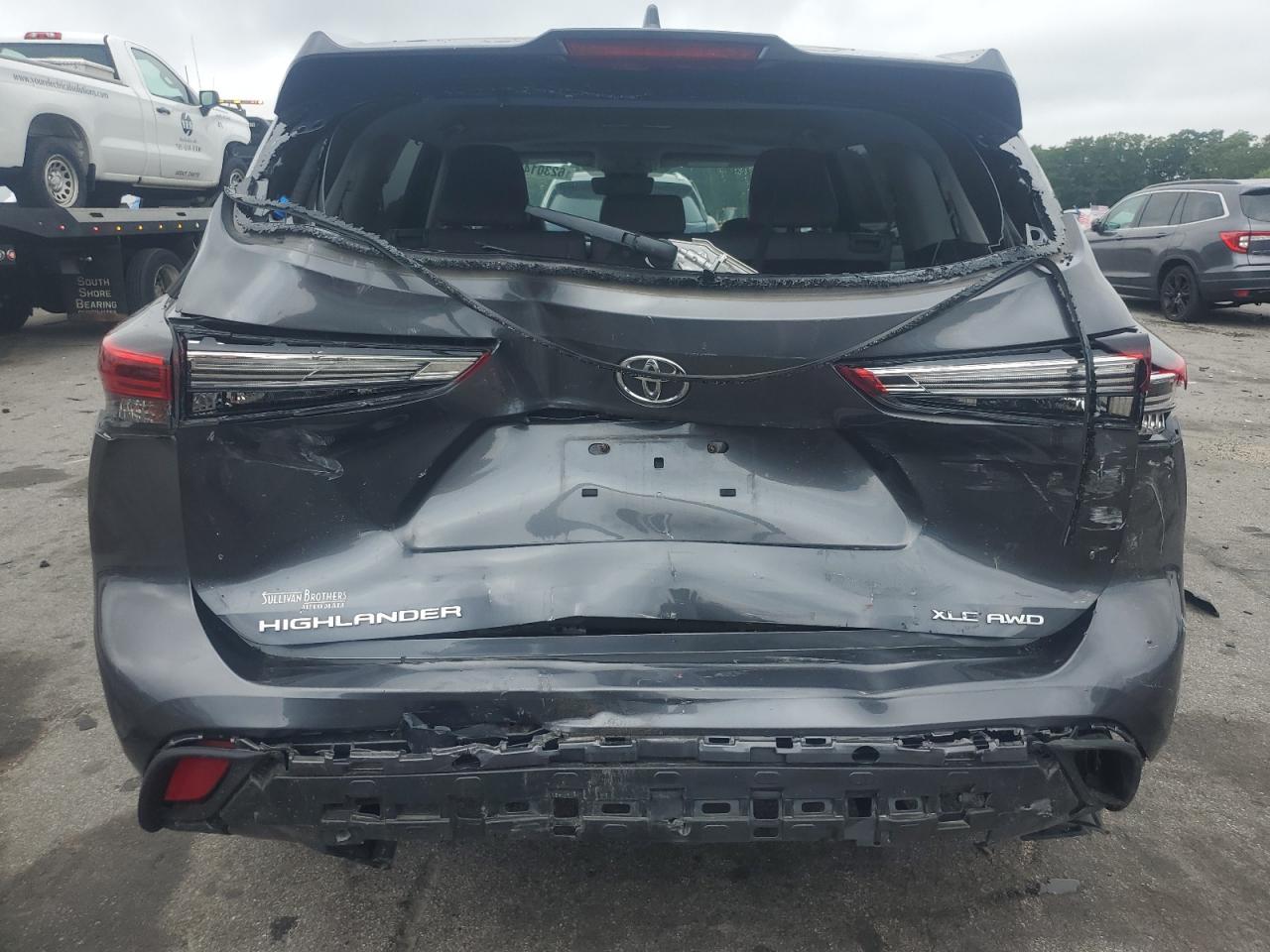 2021 Toyota Highlander Xle VIN: 5TDGZRBH4MS071345 Lot: 62301474