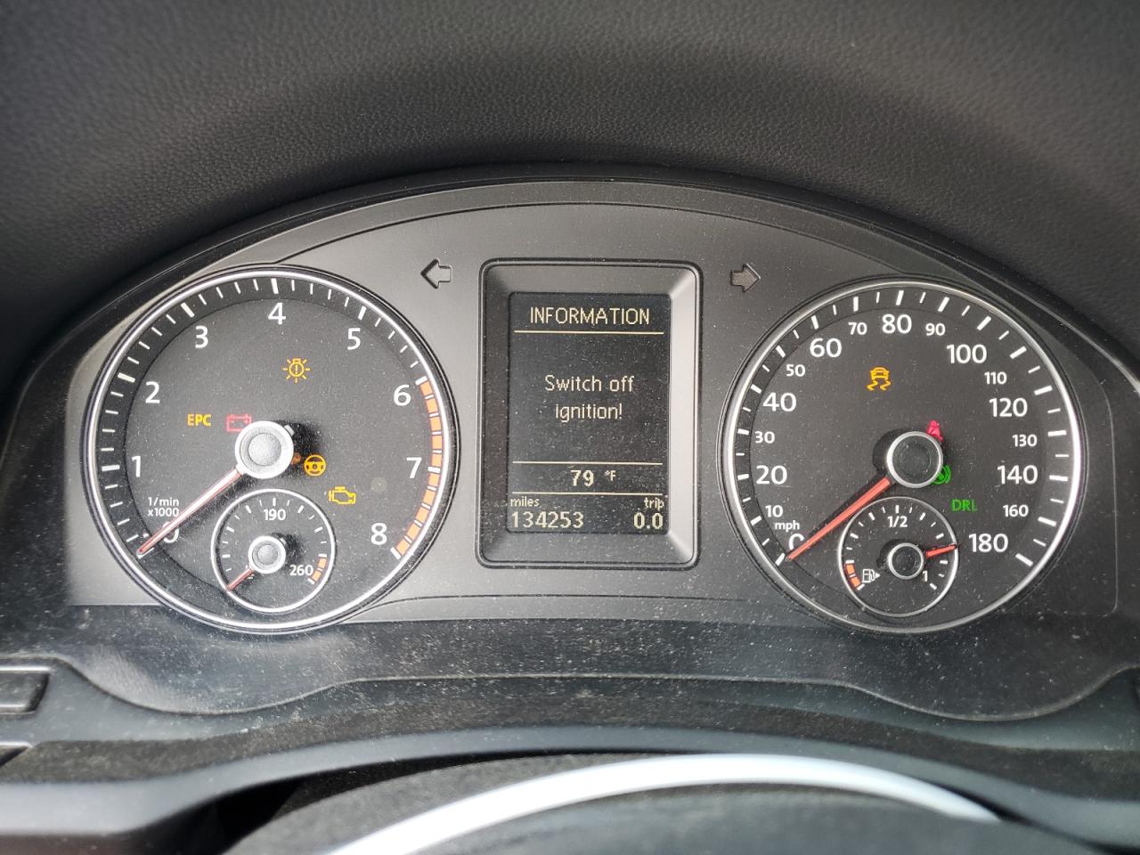 2012 Volkswagen Eos Lux VIN: WVWFW7AH3CV004640 Lot: 64415444