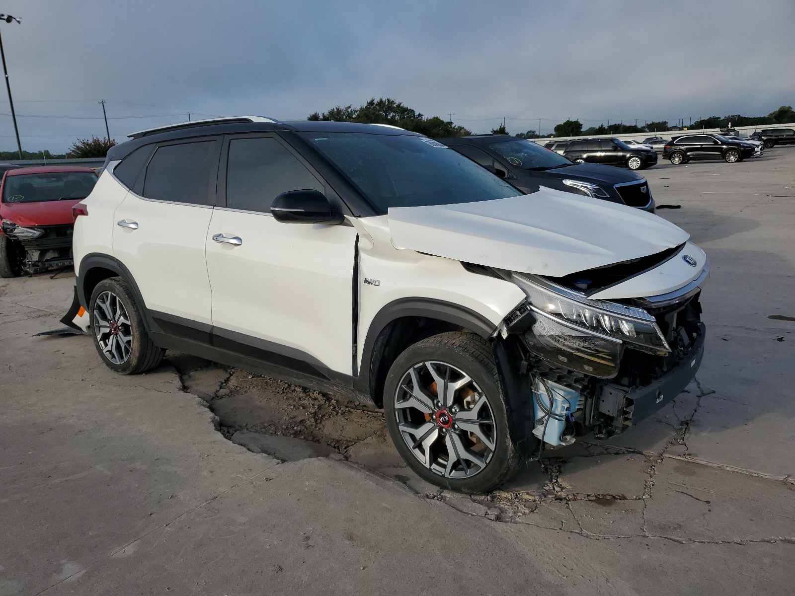 2021 Kia Seltos Sx vin: KNDETCA21M7215625