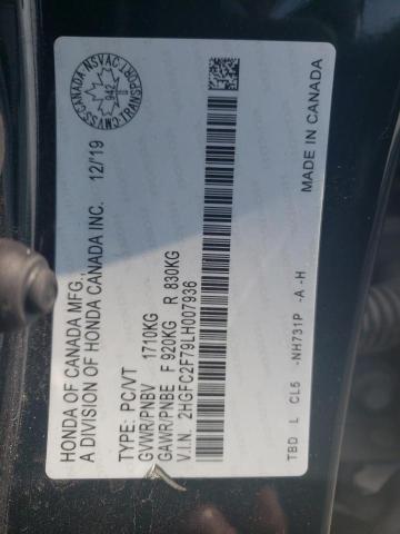 2020 HONDA CIVIC EX