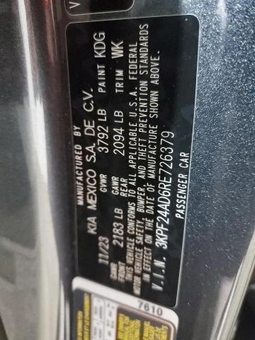 3KPF24AD6RE726379 Kia Forte LX 12