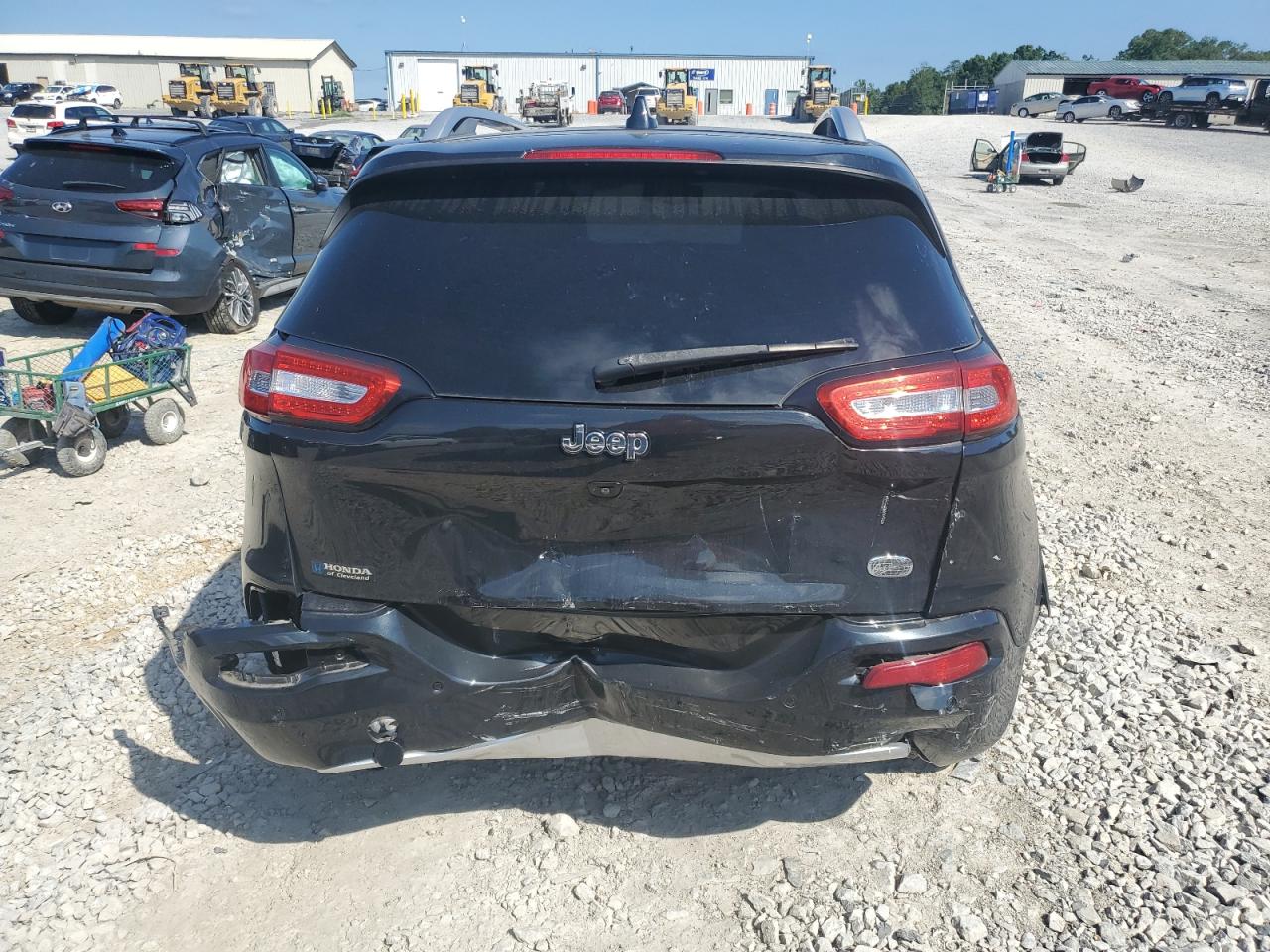 2016 Jeep Cherokee Overland VIN: 1C4PJLJB2GW329836 Lot: 61402694