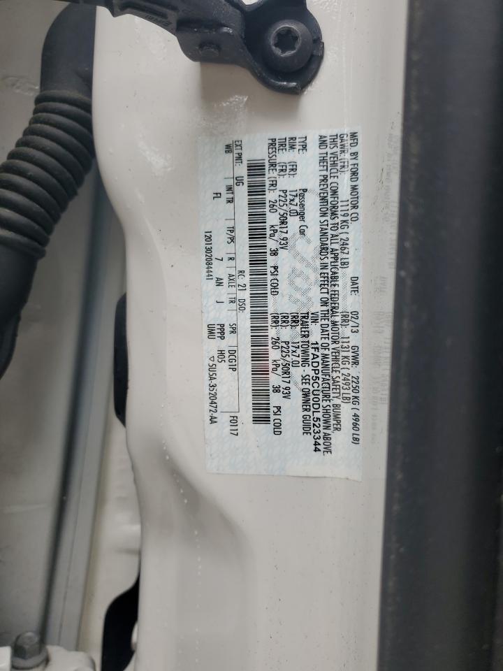 2013 Ford C-Max Premium VIN: 1FADP5CU0DL523344 Lot: 64511534