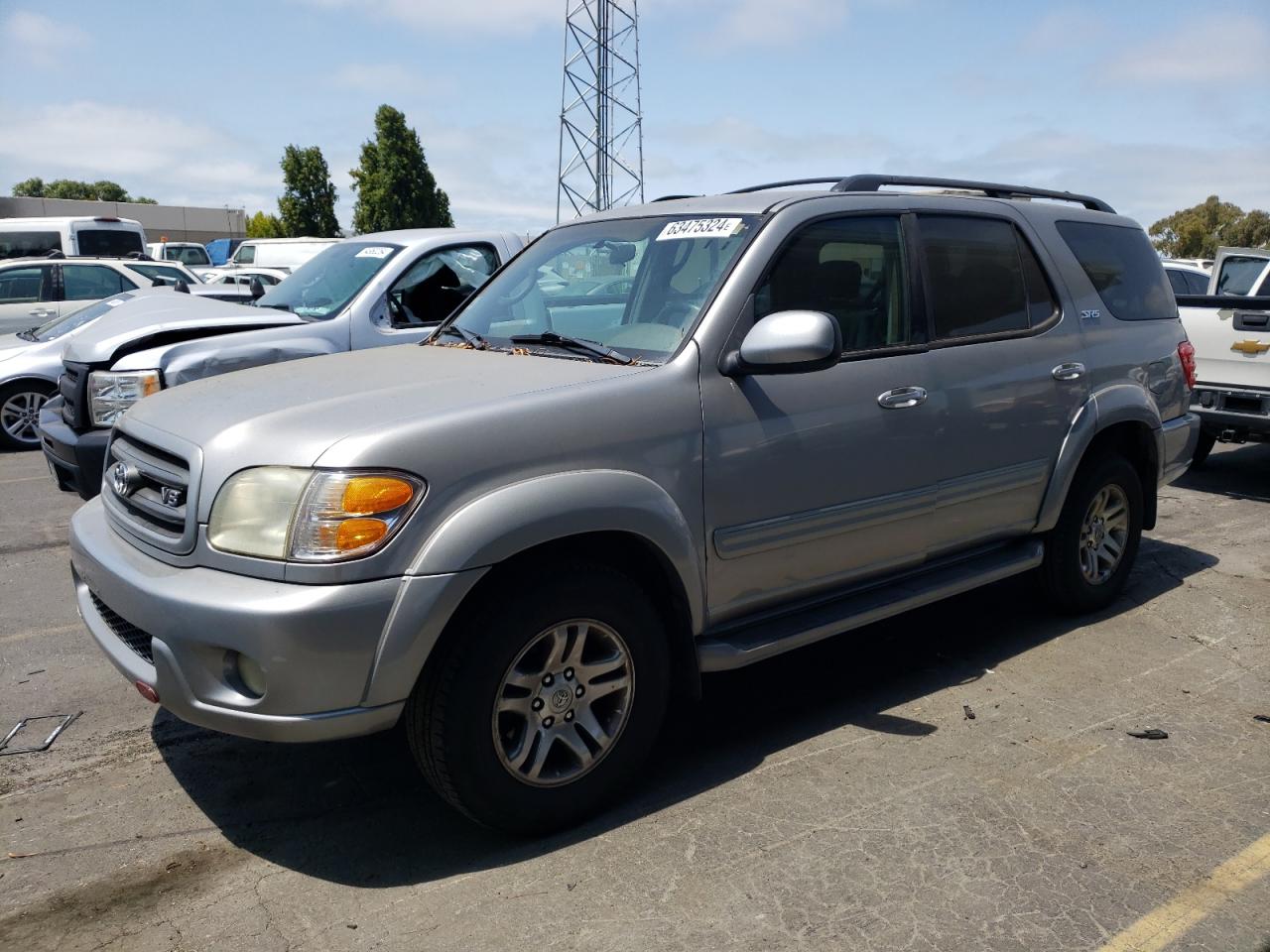 2003 Toyota Sequoia Sr5 VIN: 5TDZT34A23S153872 Lot: 63475324