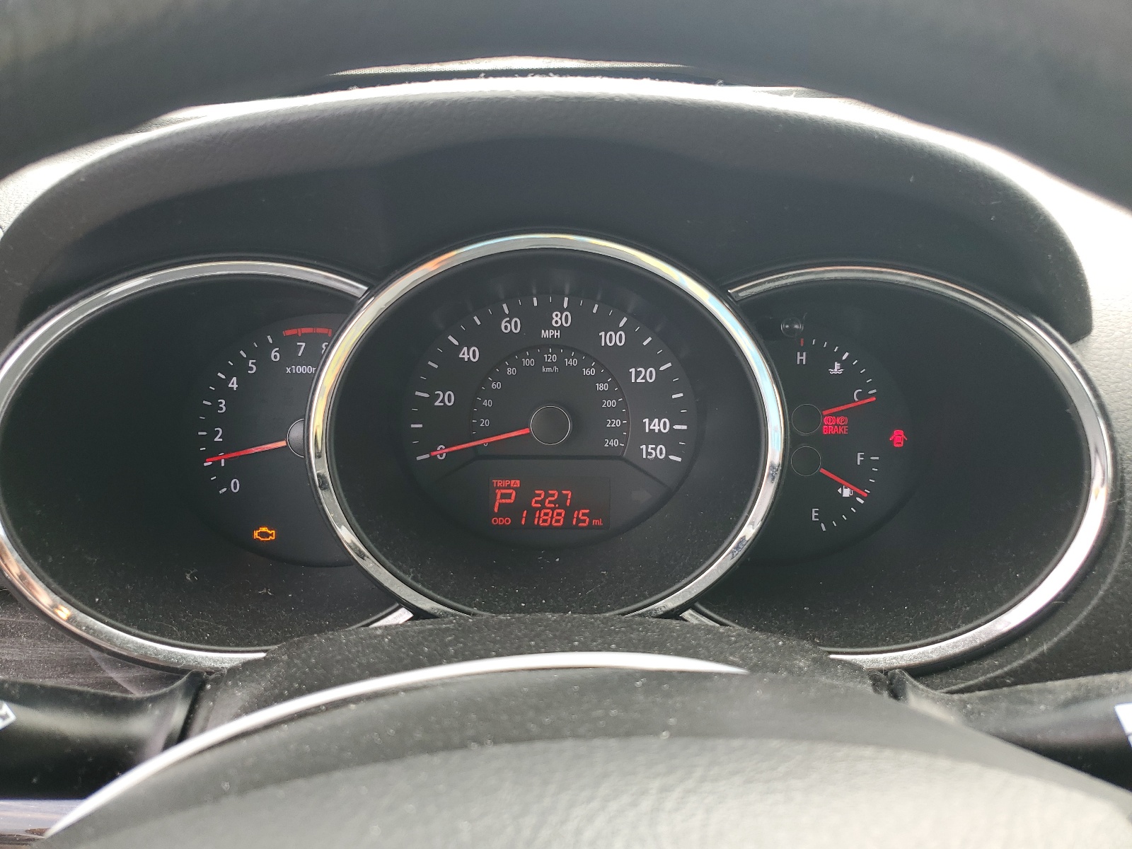 5XYKT3A67DG338841 2013 Kia Sorento Lx