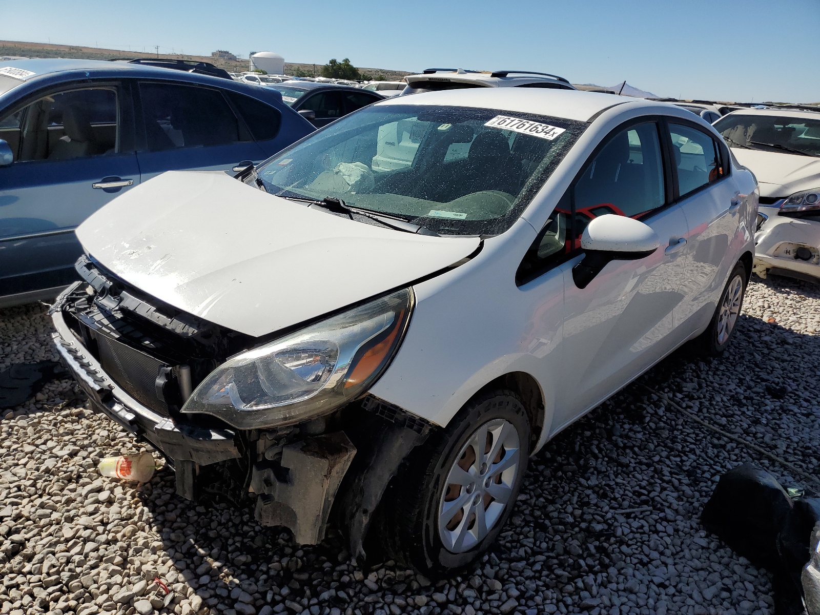 2017 Kia Rio Lx vin: KNADM4A38H6072611