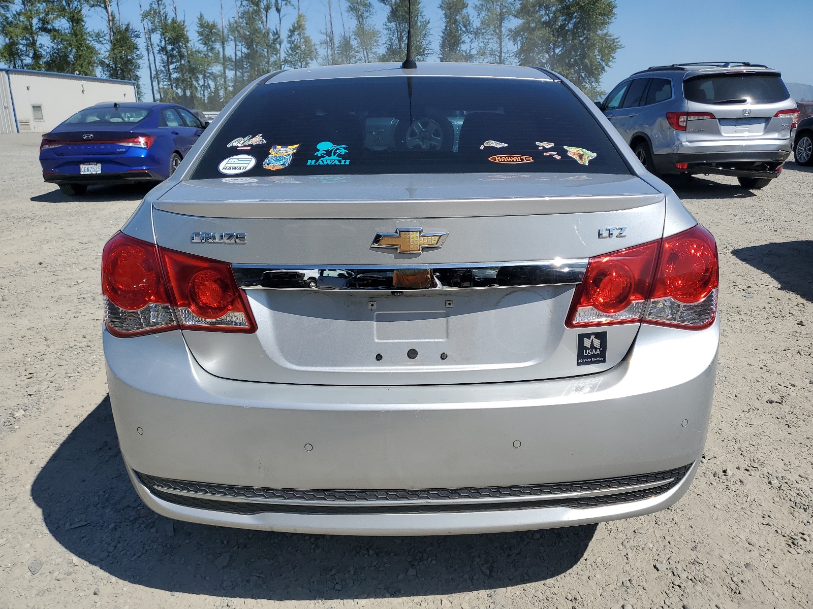 2013 Chevrolet Cruze Ltz vin: 1G1PG5SB1D7171108