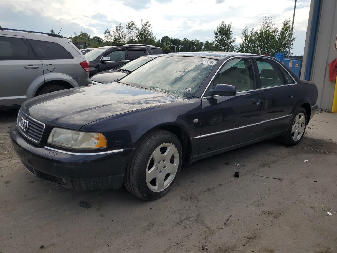 2000 Audi A8 Quattro VIN: WAUFL54D2YN002453 Lot: 62963194