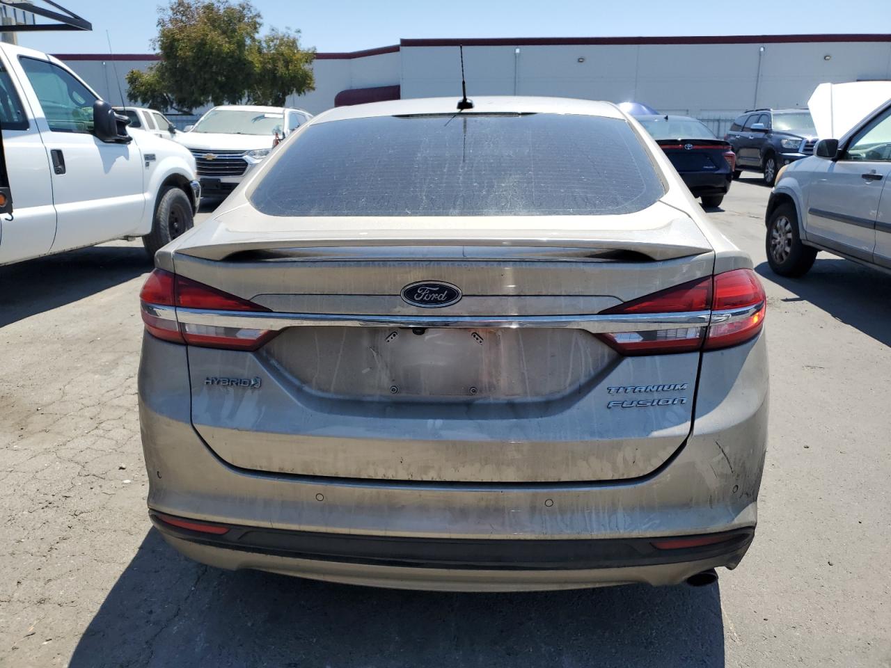 2017 Ford Fusion Titanium Hev VIN: 3FA6P0RU7HR128524 Lot: 63994794