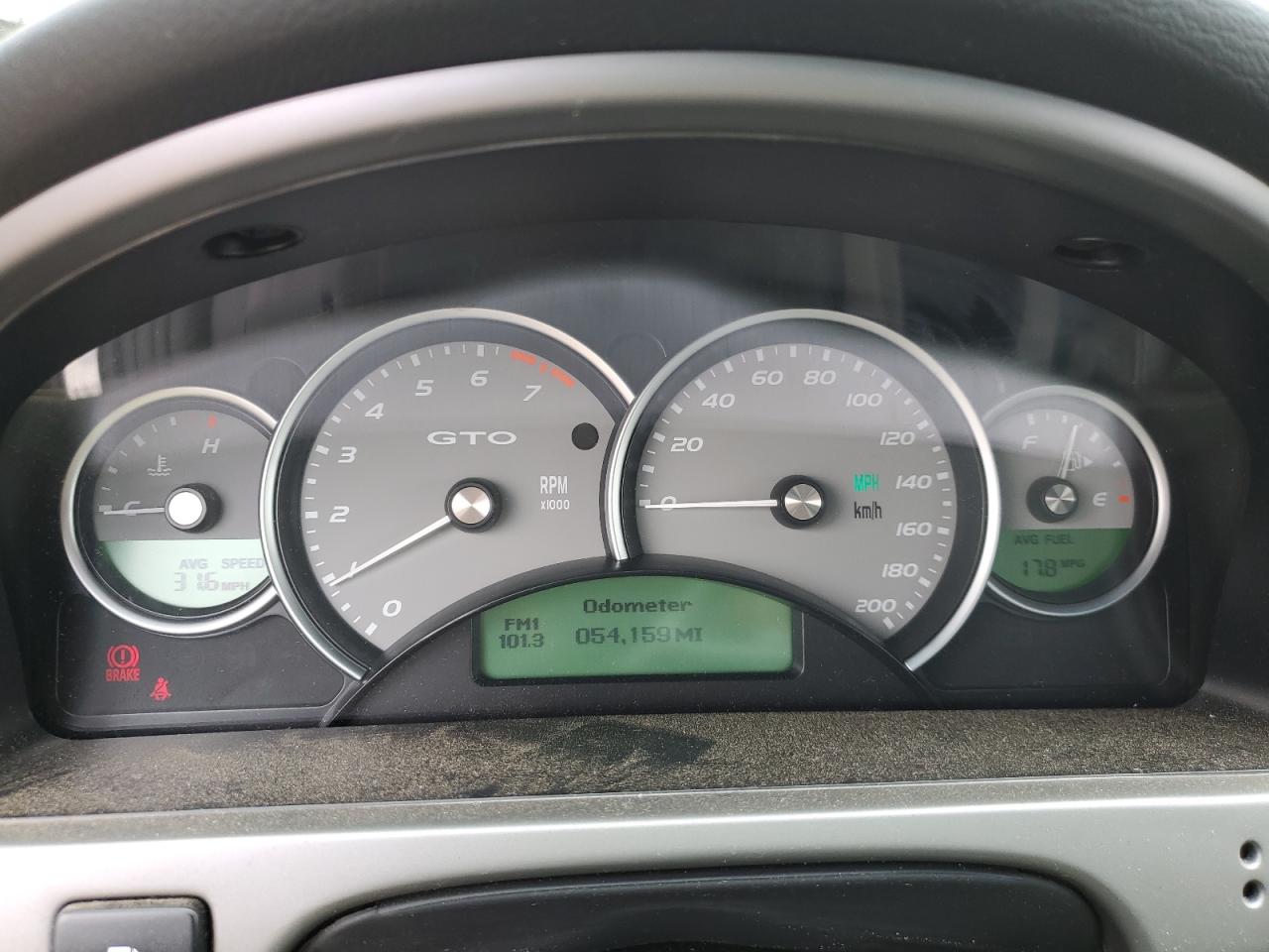 2005 Pontiac Gto VIN: 6G2VX12U55L458539 Lot: 63744744