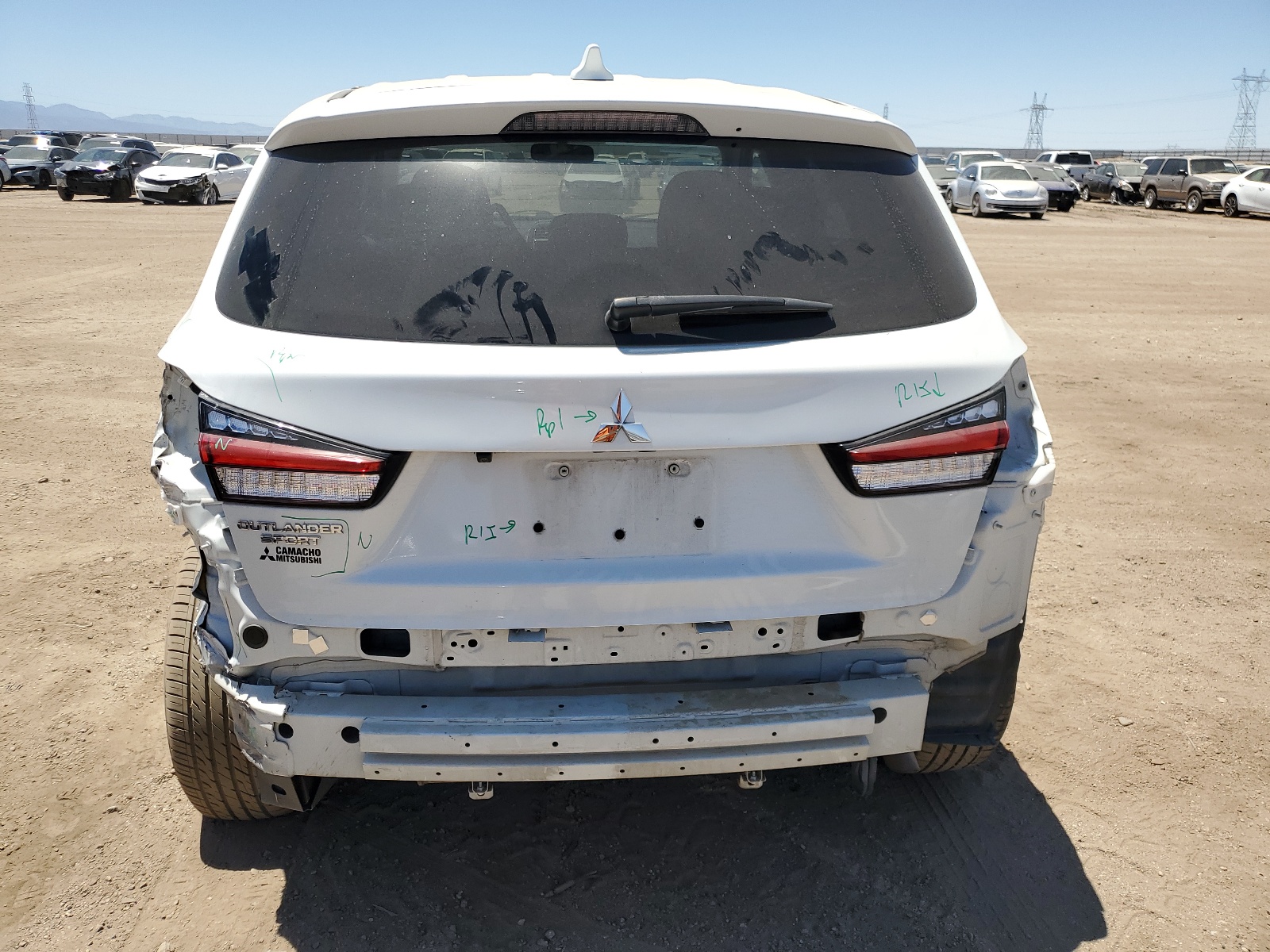 JA4AP3AU4LU009553 2020 Mitsubishi Outlander Sport Es